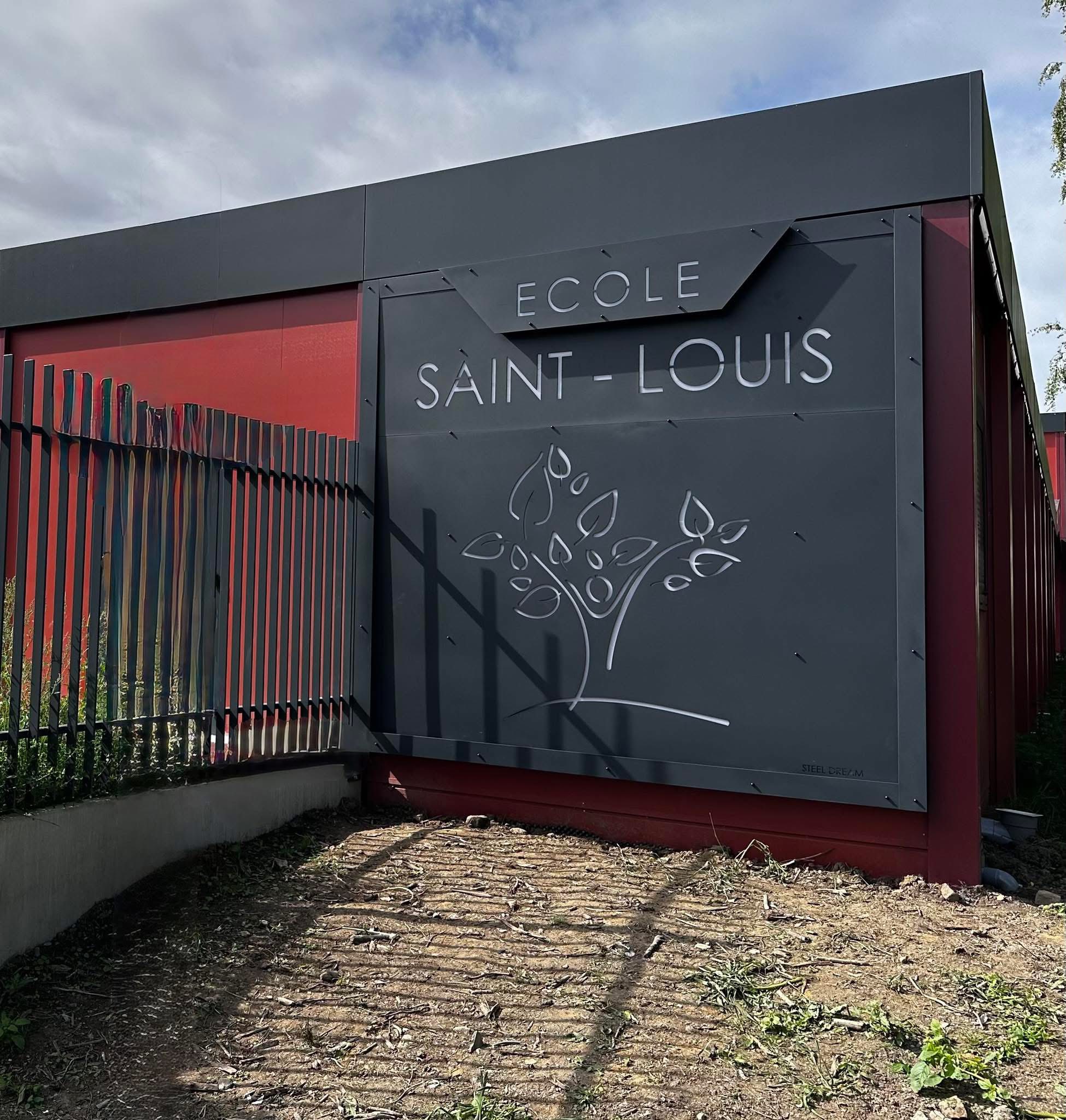 Structure industrielle en acier